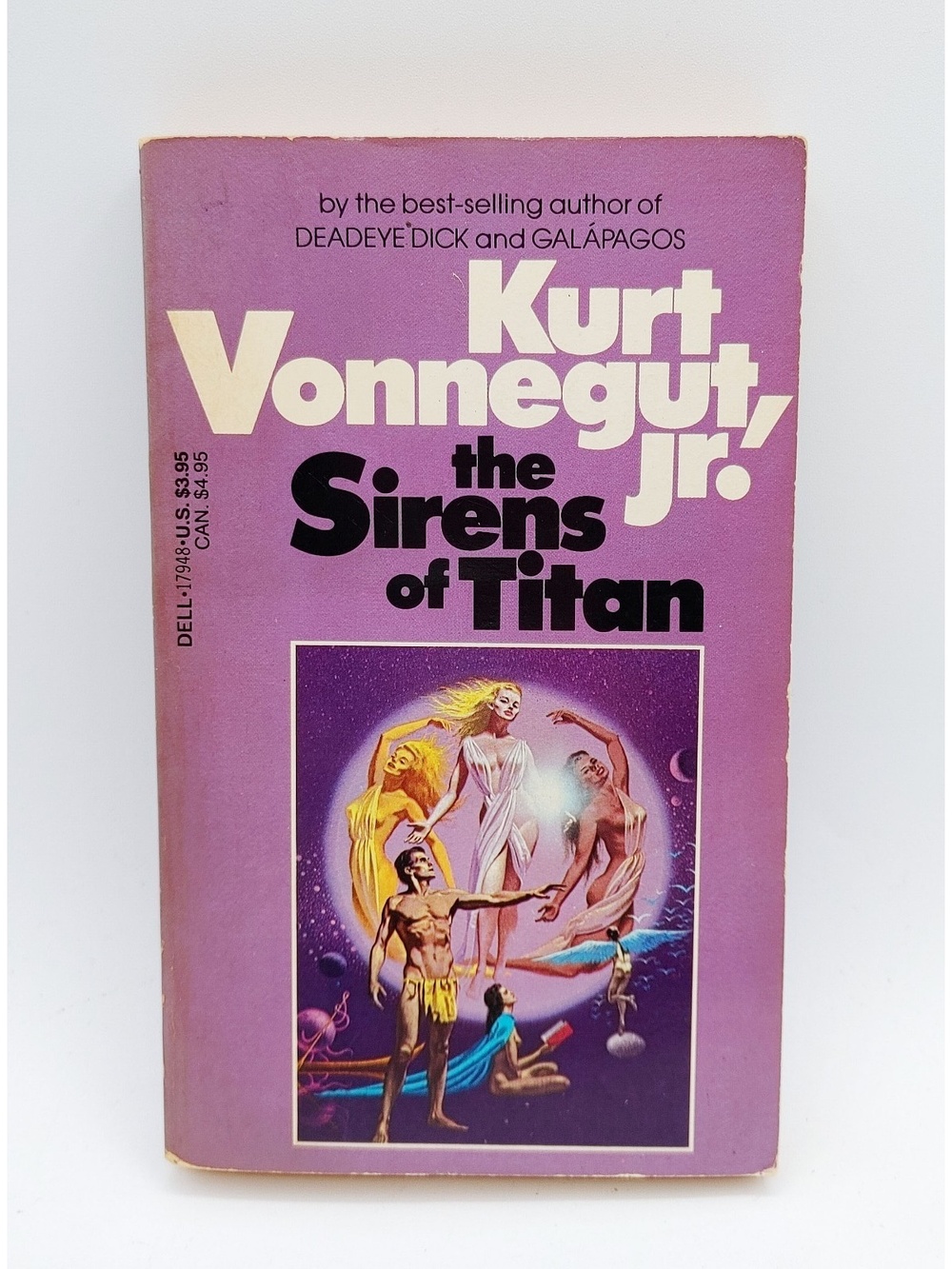 Kurt Vonnegut Jr. The Sirens of Titan Paperback Book Sci-Fi Novel 1970